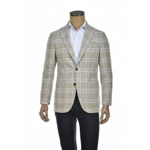 Sartorio Checked Cotton-Wool Sport Jacket
